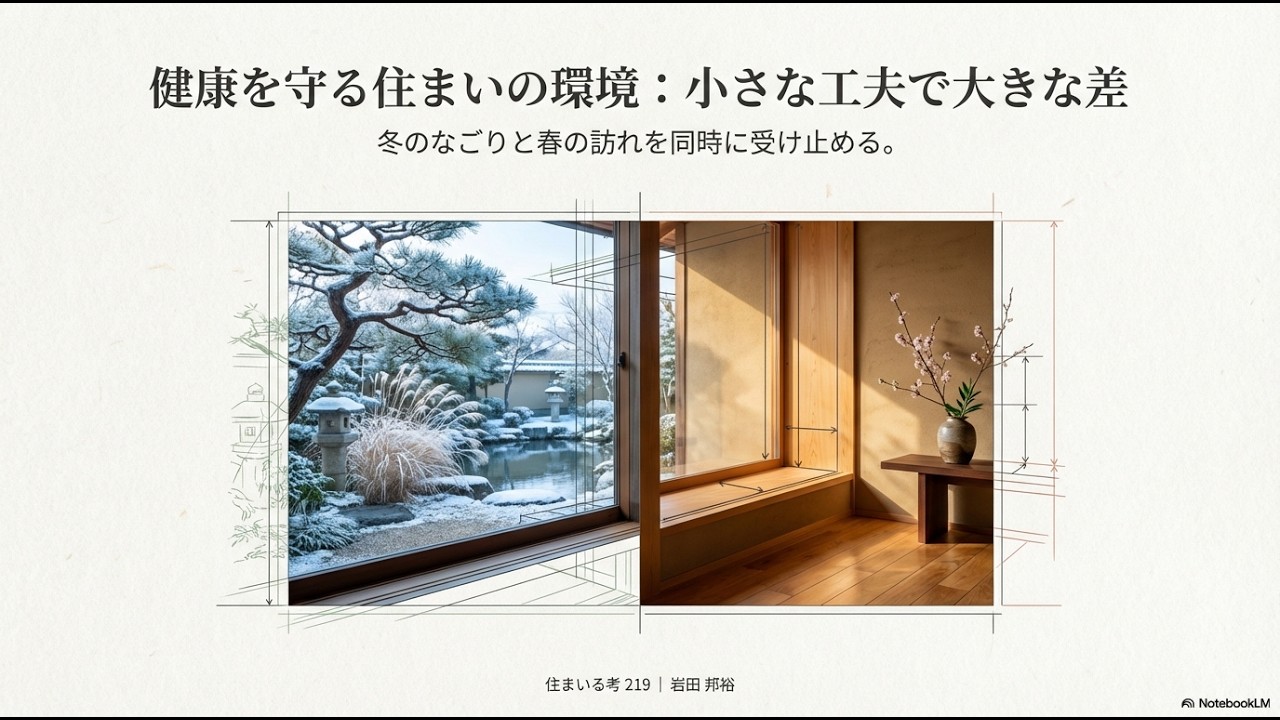 20250215 住まいる考219　健康を守る住まいの環境　小さな工夫で大きな差| 愛知県一宮市 いわいハウジング一級建築士事務所