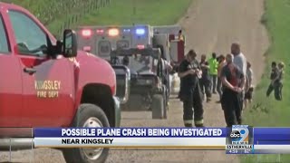 No injuries reported after plane crash near Kingsley