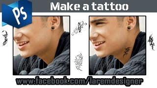 How to make a Tattoo using Photoshop screenshot 3