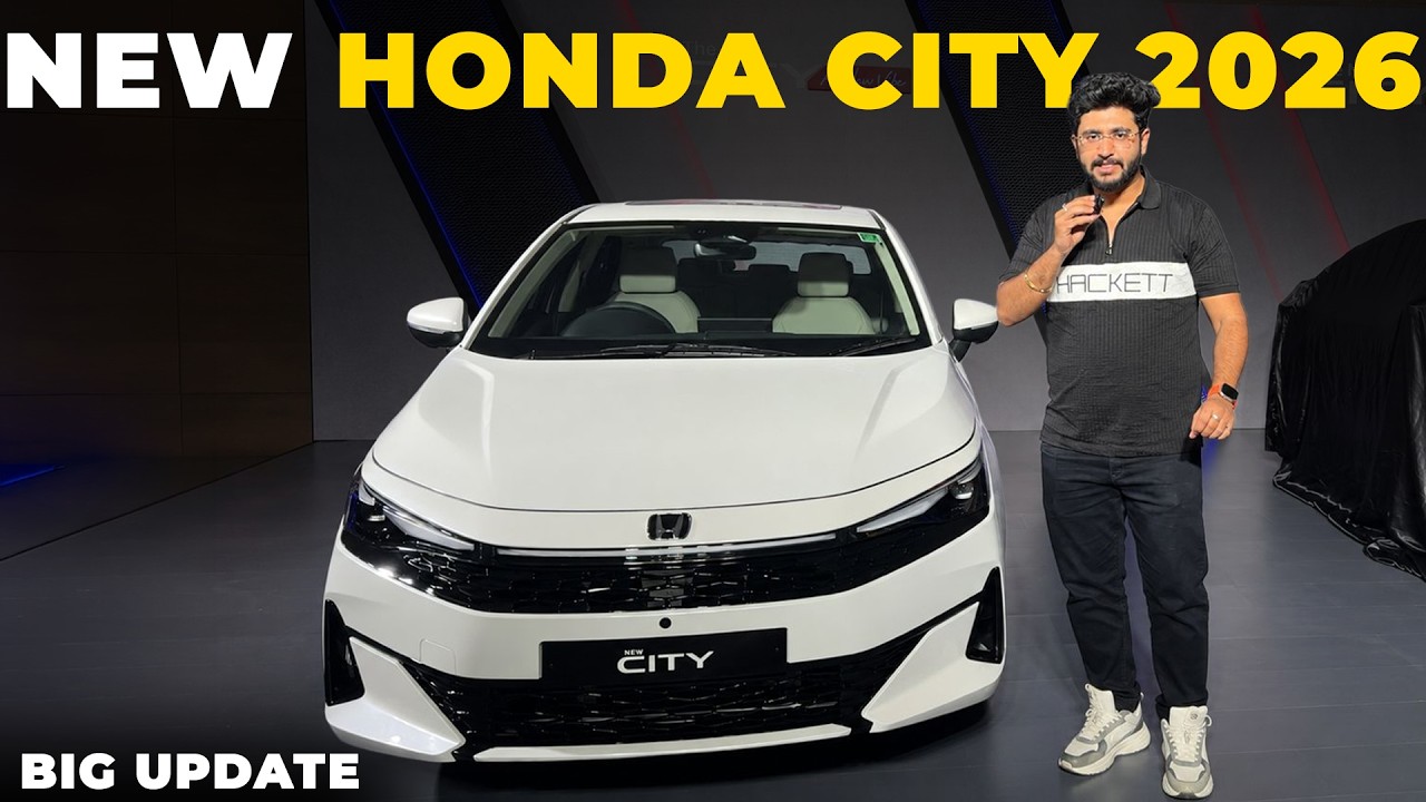 Honda City 2026 - New Features, Big Design Update, More Premium Than Before!