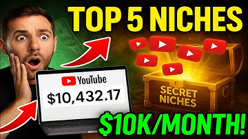 Top 5 Secret Niches for YouTube Automation in 2025 (Make $10,000/Month!)