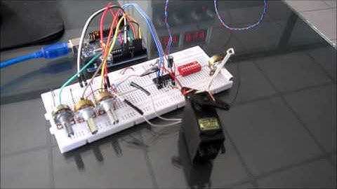 RCサーボでPID制御デモ