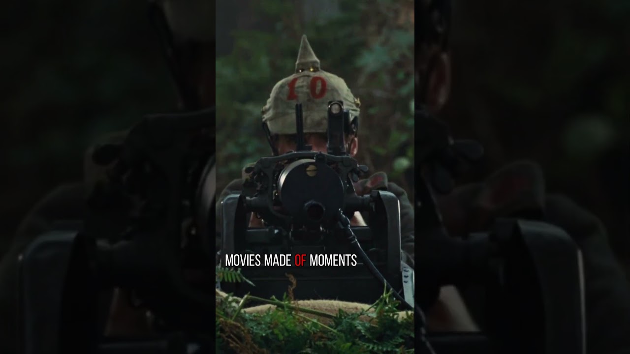 The scene with the most Maxim heavy machine guns in the movie is the cavalry battle."War Horse".