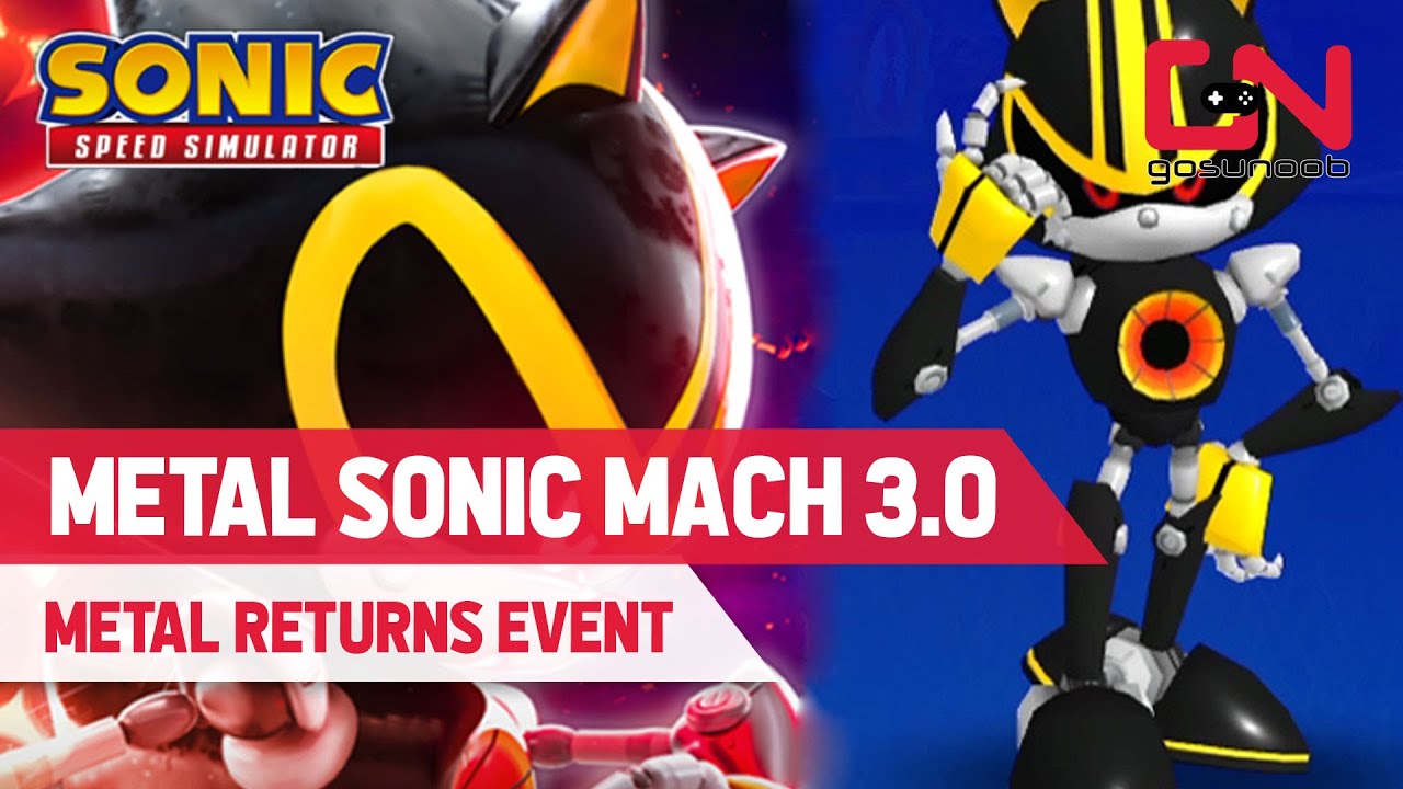 Metal Sonic Mach 3.0 returns in Sonic Speed Simulator 