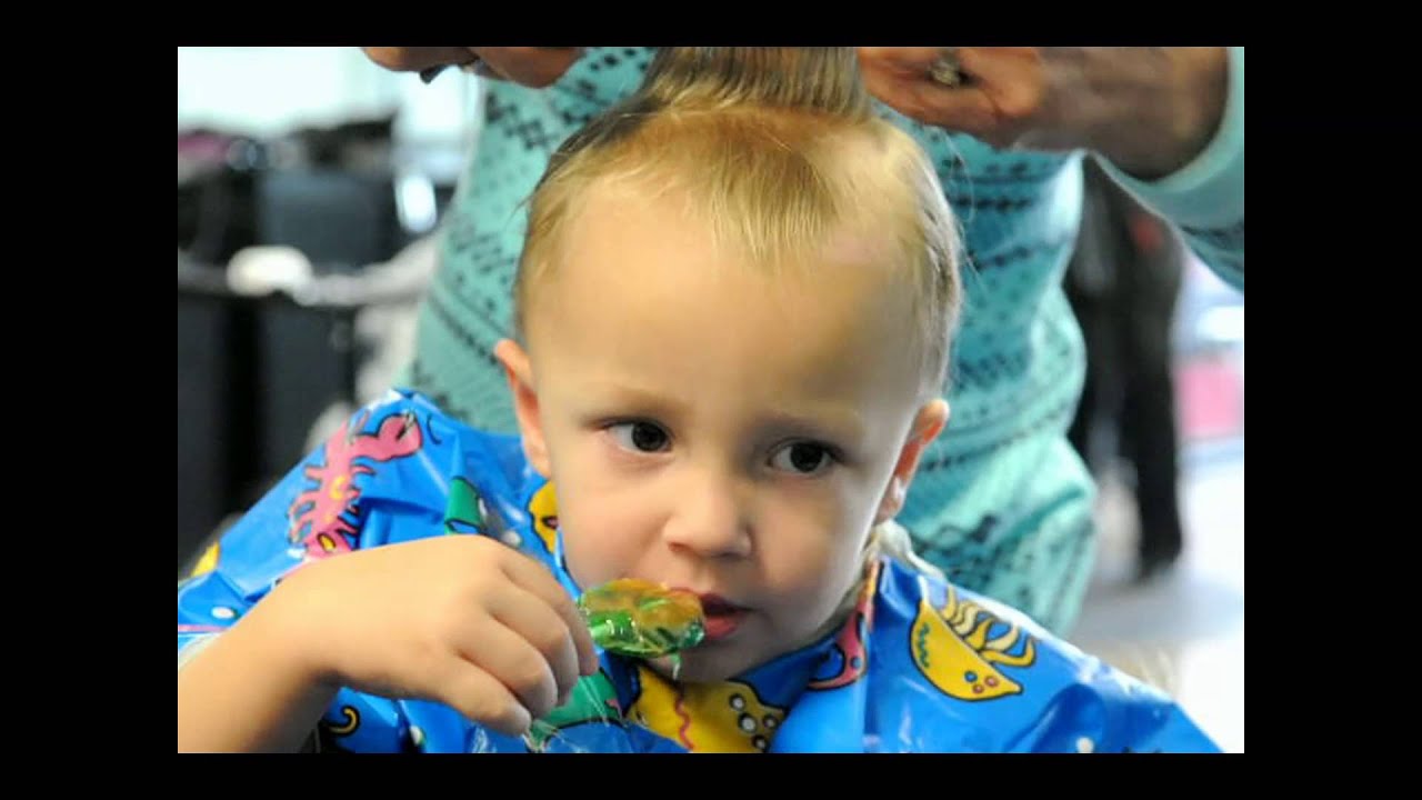 Sager's First Haircut 10 31 15