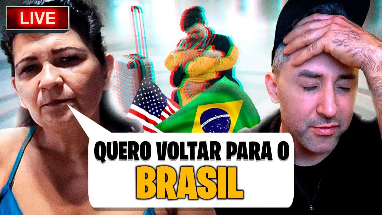 Ela foi viver o SONHO AMERICANO, mas se decepcionou