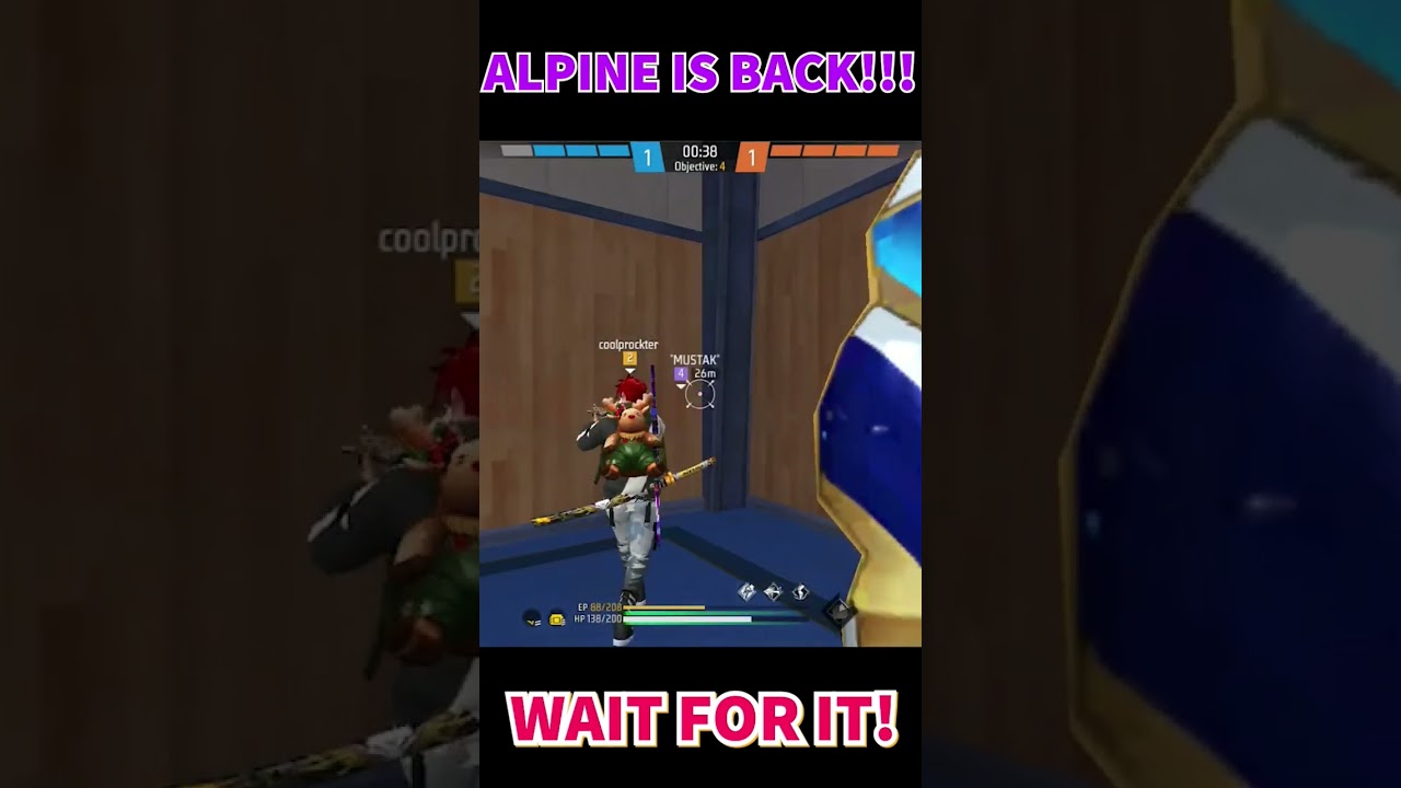 Good news! Alpine is added back to game after update !! 🔥🔥