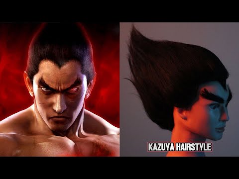 Kazuya Mishima Hairstyle