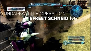 【ガンダムバトルオペレーション】シュナイド機lv6 バトオペプレイ動画Mc10b