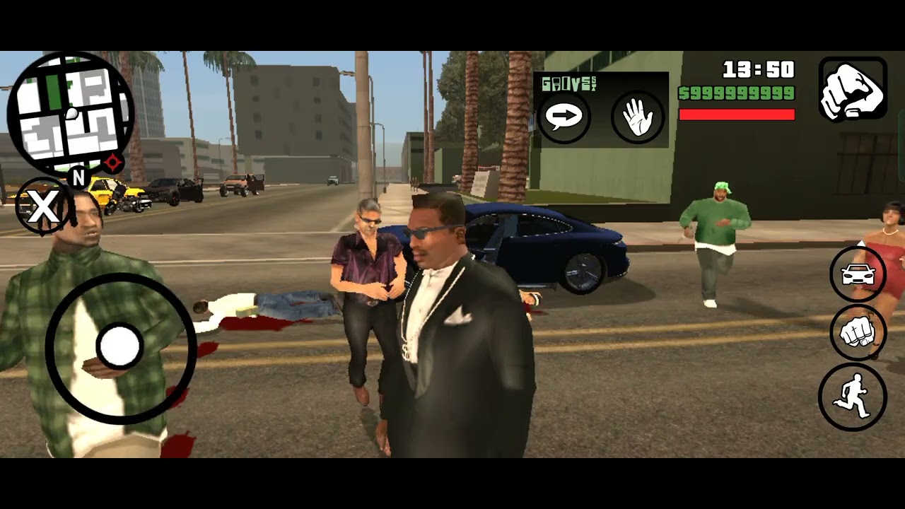 Homies PROTACTION for CJ #gta5 