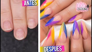 Uñas Nuevas En Mi Clienta Paso A Paso