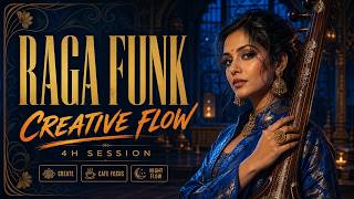 Saffron Bass Current | Raga Funk Fusion for Creative Flow & Night Drive