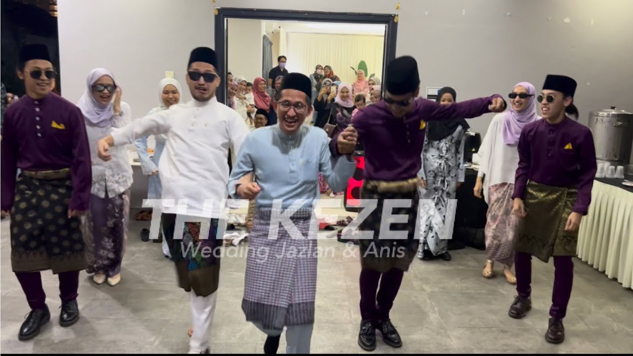 THE KEZEN - (Pak pong vong) Flash Mob wedding Jazlan & Anis