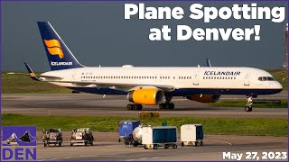 Plane Spotting @ Denver International Airport! (ULCC's, Heavies, & More!)