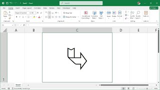How to add the RIBBON ARROW DOWN RIGHT Symbol in Excel screenshot 5