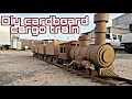 How to make simple cargo train out of cardboarddiy railway