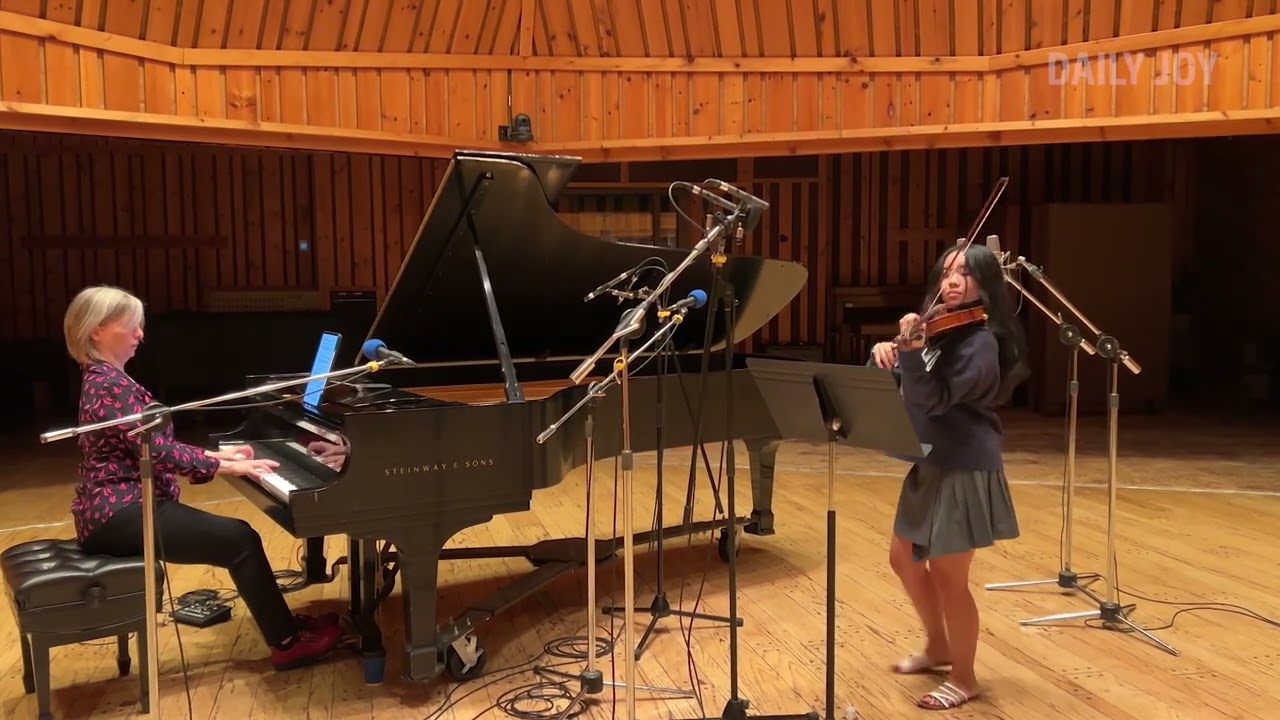 Соната для скрипки № 5 фа мажор, соч. 24 «Весна»: I. Allegro | Эми Шен и Орли Шахам | Daily Joy
