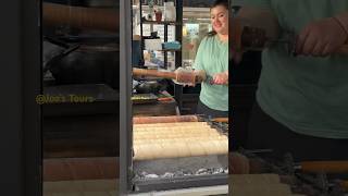 Street Food - Chimney Cake | Kurtos Kalacs ? streetfood foodie travel