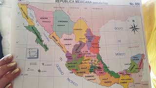 🇲🇽Estados y capitales de la República mexicana🇲🇽