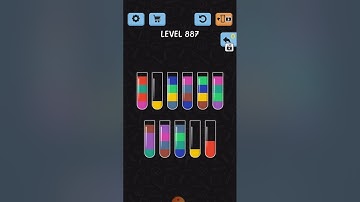 water color sort level 887