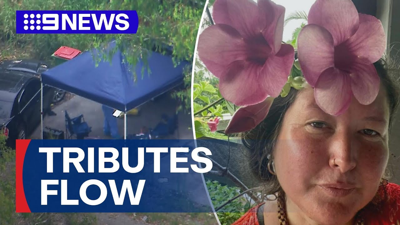 Tributes flow for support worker found dead in Queensland home | 9 News Australia