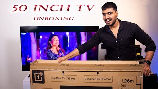 Oneplus Y1S Pro 50 Inch Tv Unboxing Quick Review - Mohammed Raja