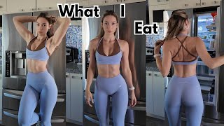 Realistic What I Eat In A Day- luteal cravings + honoring my hunger as a gym girl