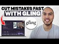 How to Use Gling AI to Cut Mistakes and Pauses Automatically
