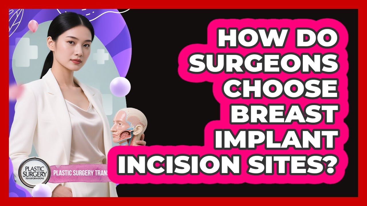 How do surgeons choose breast implant incision sites? - YouTube