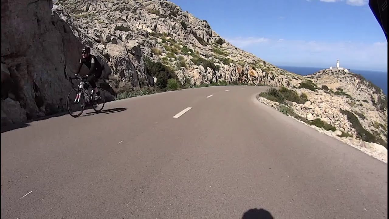 Mallorca Cycling :  Pollenca To Cape Formentor LightHouse