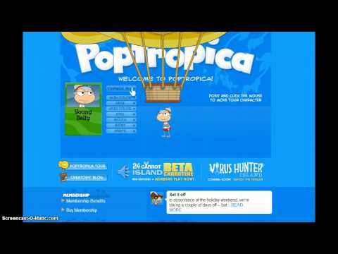 How to create a Poptropica account