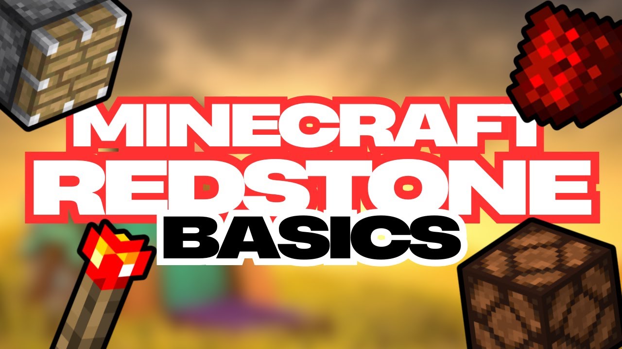Minecraft Redstone Basics for Beginners - YouTube