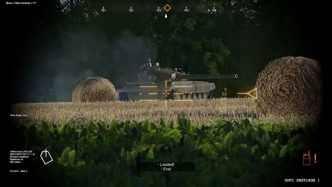 GHPC - Leo  hits 2 T72 tanks from the rear