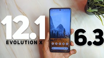 Evolution X 6.3 Snow V2 Android 12.1 Update For Poco X3 Pro - Review !!