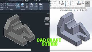 AutoCAD vs SOLIDWORKS 🔥 Same 3D Mechanical Drawing, Different Results! (For Beginners)