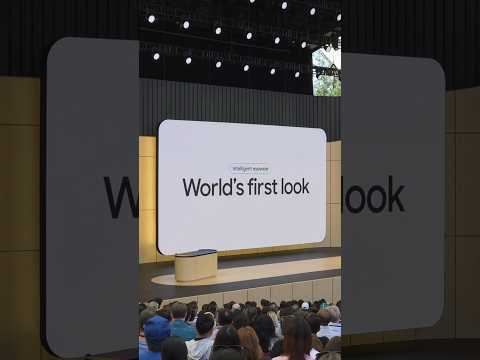 Worlds first look at Intelligent Glasses with Google Samsung Gentle Monster and Warby Parker