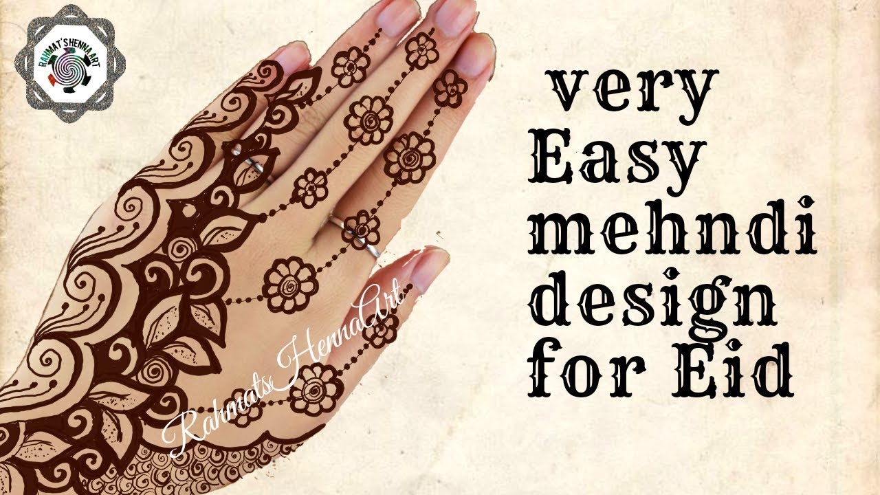 Eid Ul Fitr Mehndi Designs Rahmatshennaart Youtube