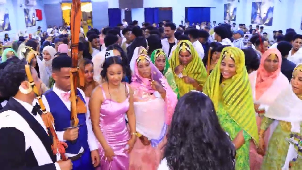 Eritrean wedding bilen tesfit and yewhana woyanusom by gewra gide in cairo egypt 