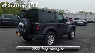New 2022 Jeep Wrangler Sport S, Ocean Township, NJ J220400