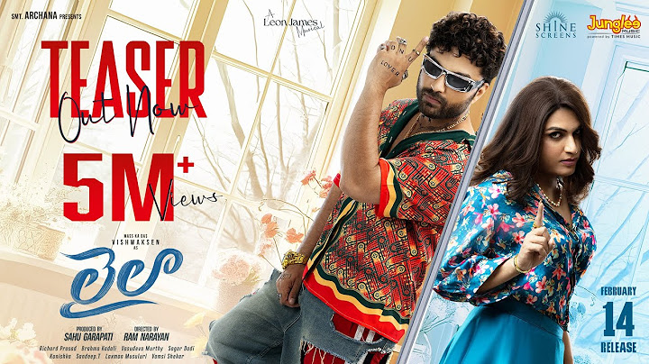 Laila (Official Teaser) | Vishwaksen | Akanksha Sharma | Ram Narayan | Leon James | Feb 14th