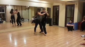 Maxim & Alina Mikityuk - Zouk Demo - 10.09.2016