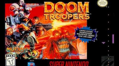 Doom Troopers: The Mutant Chronicles(SNES) - Game Over