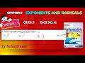 WS-1 Q3 | Exponents and Radicals | Class 8 | Express negative exponents into positive indices