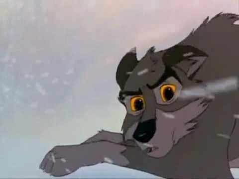 Balto - White Wolf Scene