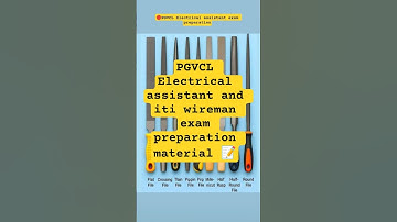 🔴PGVCL Electrical assistant exam preparation#pgvcl #assistant#exam#important#electricalengineering