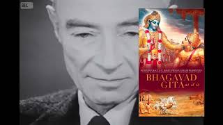 Oppenheimer quotes Bhagavad Gita