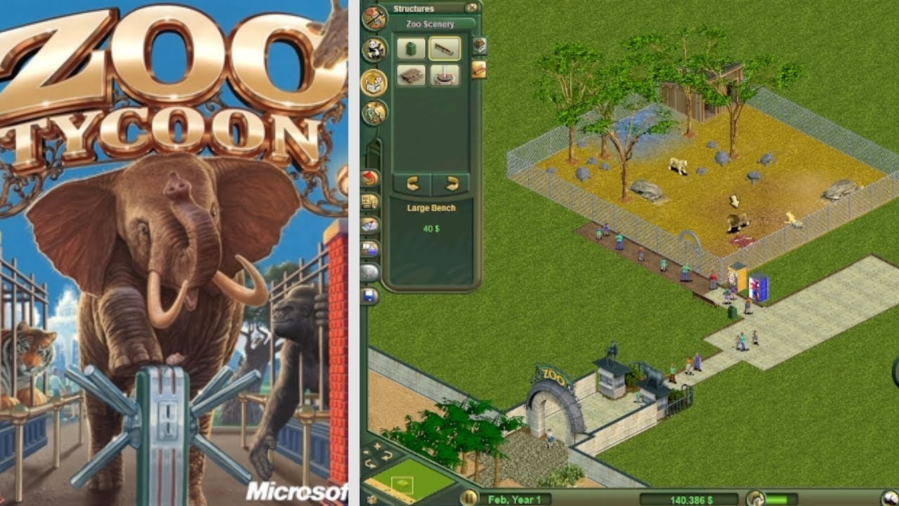 Zoo Tycoon (2001) - Relaxed No Commentary Gameplay