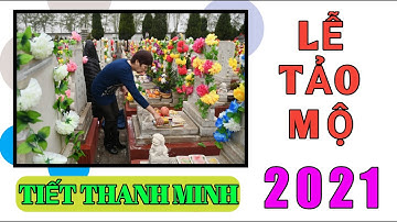 TIẾT THANH MINH NĂM 2021, TẢO MỘ GIA TIÊN @tuvibonmang