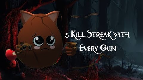 Getting A 5 Kill Streak With Every Gun in Shell Shockers   #shellshockers