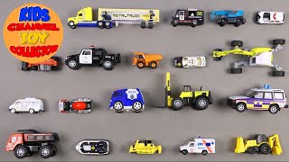 Learn Names & Sounds of Vehicles for Kids + More Fun Toy Videos